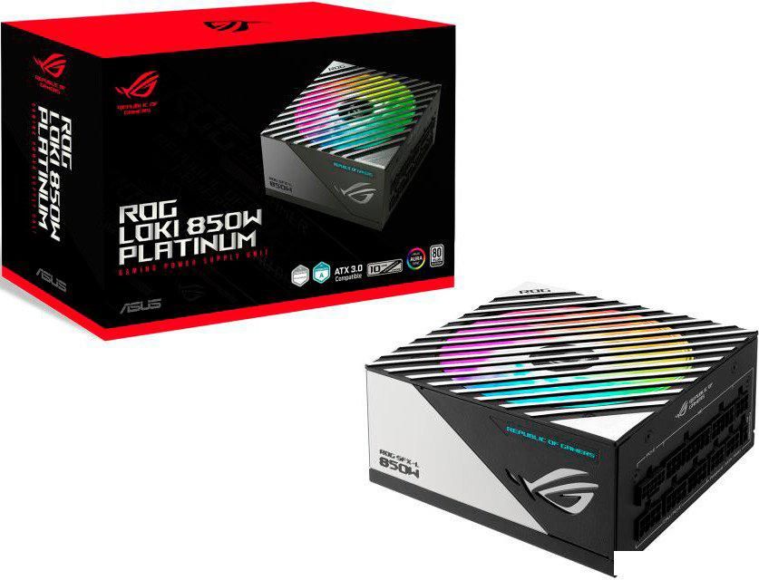 Блок питания ASUS ROG Loki SFX-L 850W Platinum ROG-LOKI-850P-SFX-LGAMING