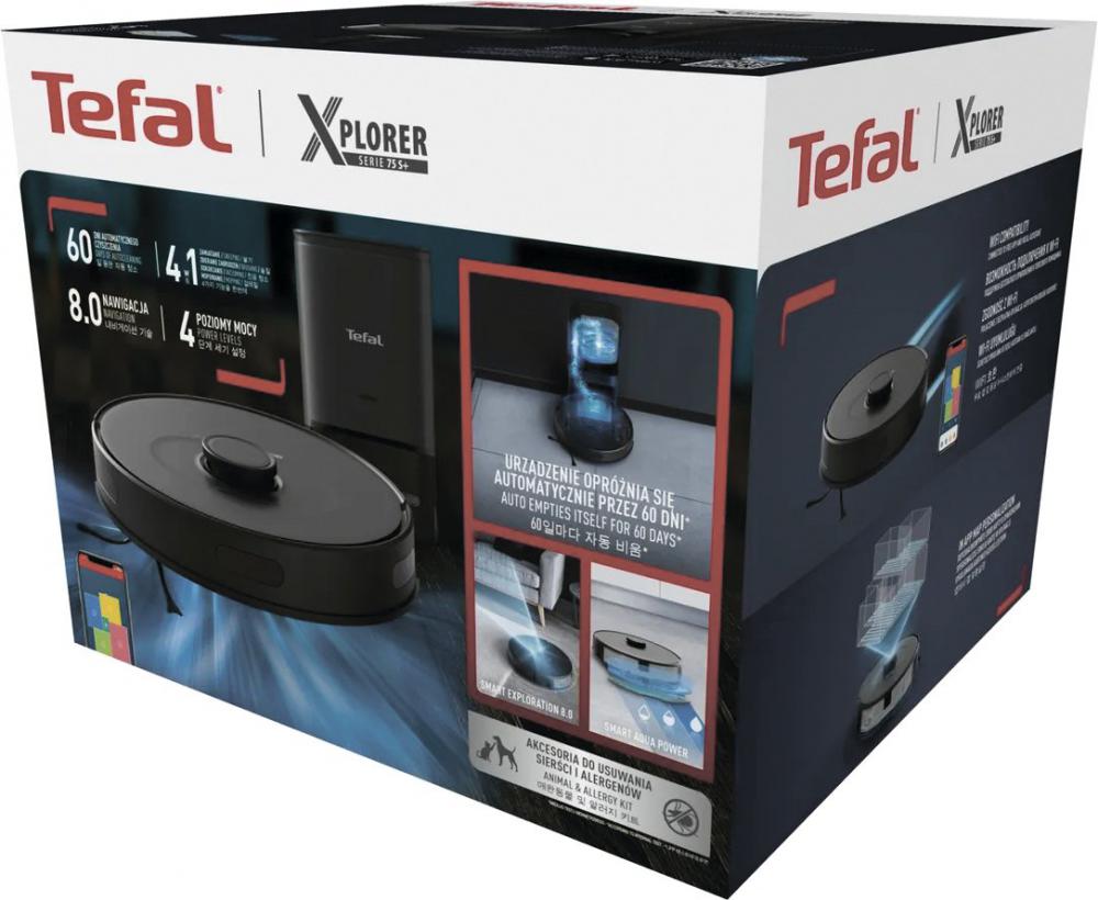 Робот-пылесос Tefal X-plorer Serie 75 S+ RG8595WH