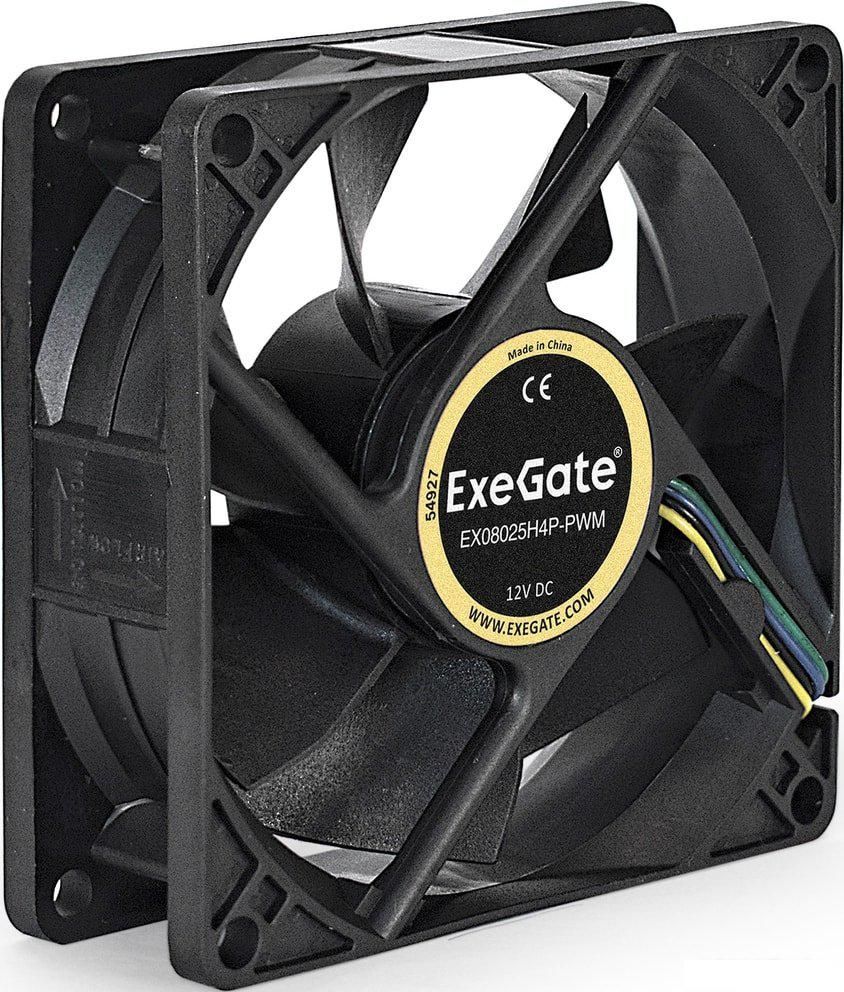 Вентилятор для корпуса ExeGate ExtraPower EX08025H4P-PWM EX283379RUS