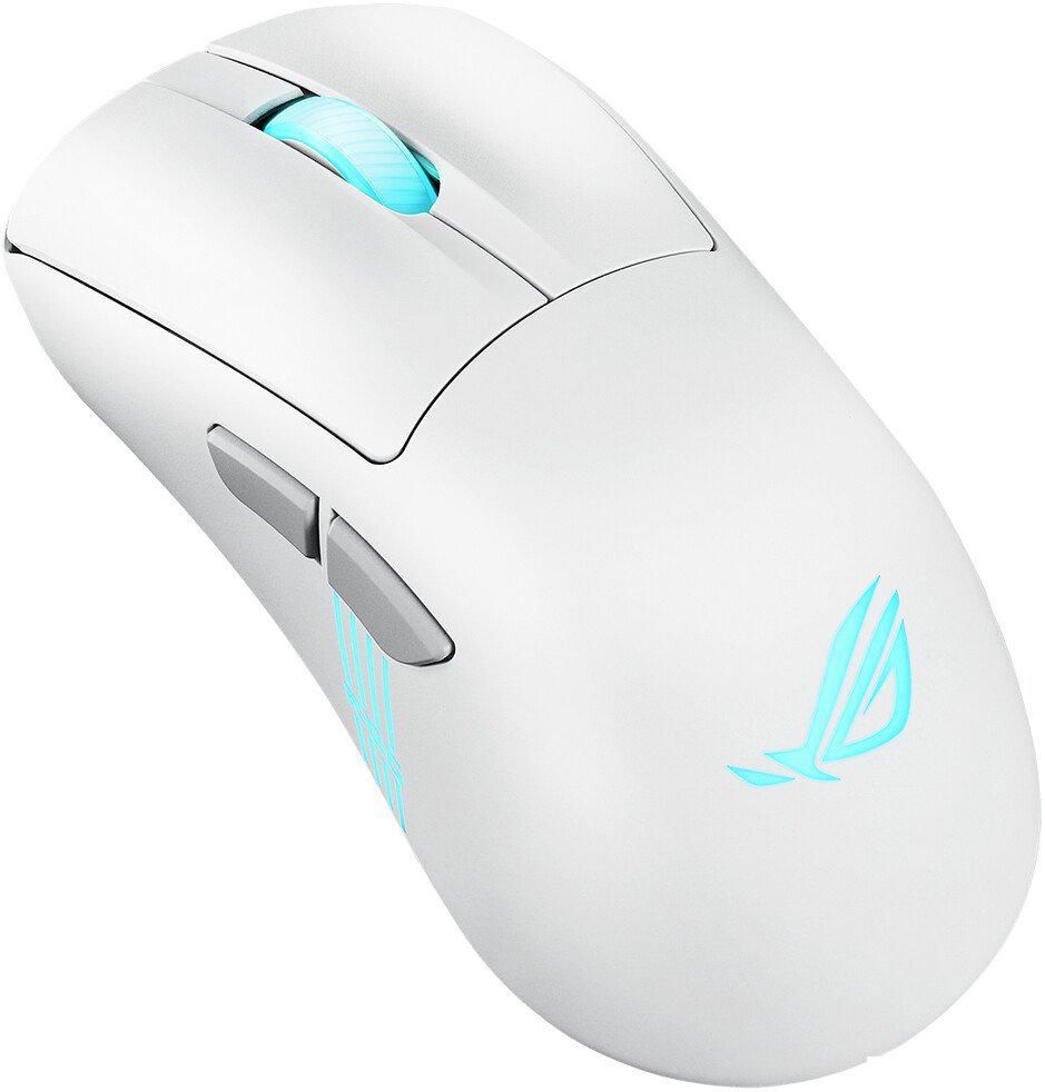 Игровая мышь ASUS ROG Keris II Origin Moonlight White