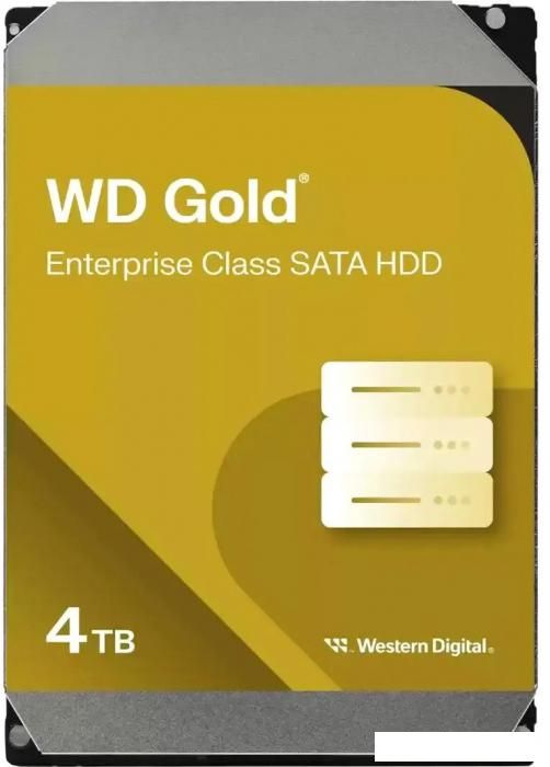 Жесткий диск WD Gold 4TB WD4004FRYZ