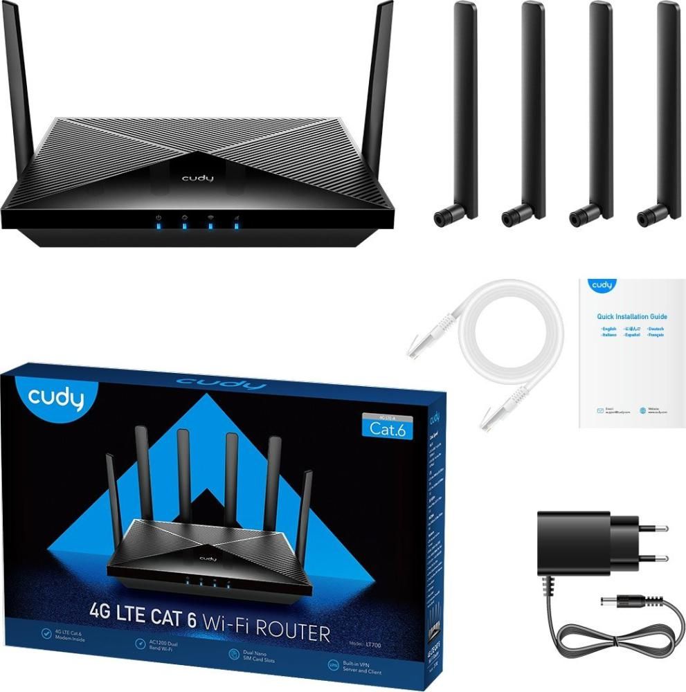 4G Wi-Fi роутер Cudy LT700 1.0