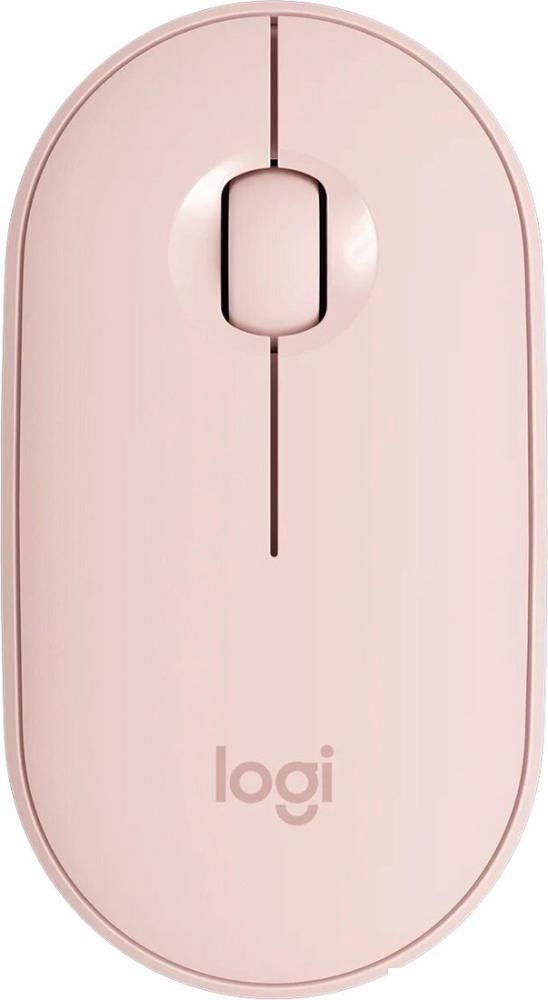 Мышь Logitech M350 Pebble (розовый)