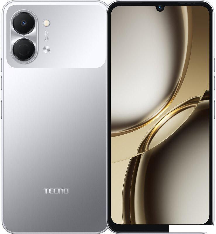 Телефон Tecno Spark Go 3 KN3 4GB/64GB (серый)