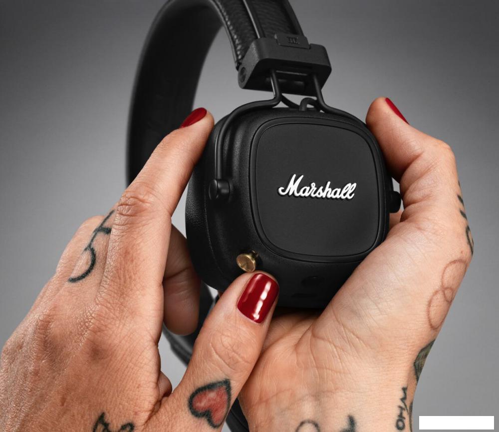 Наушники Marshall Major IV (черный)