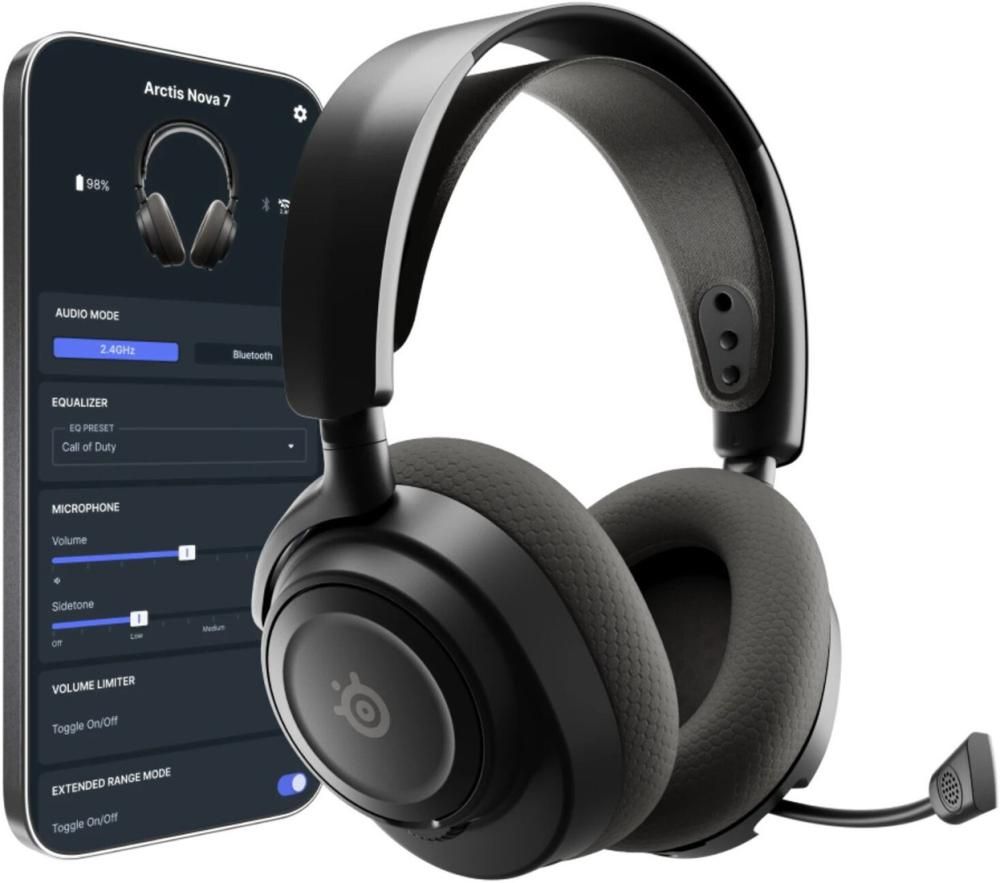 Наушники SteelSeries Arctis Nova 7 Wireless Gen 2 (черный)