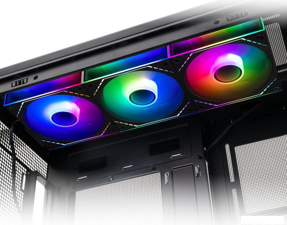 Комплект вентиляторов для корпуса Thermalright TL-M12Q-S X3 (черный)