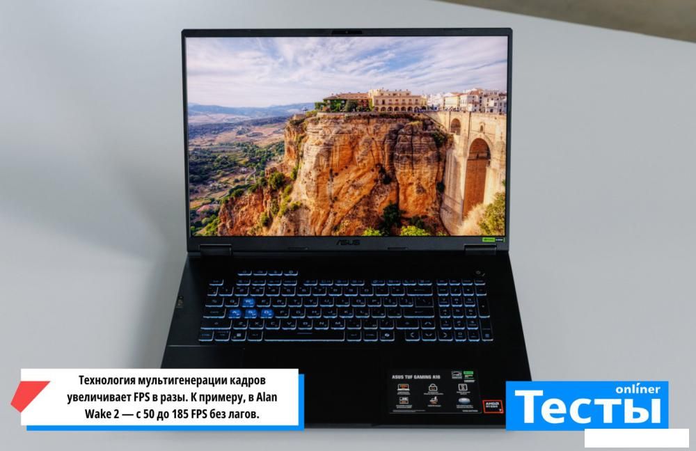 Игровой ноутбук ASUS TUF Gaming A18 2025 FA808UP-S8030