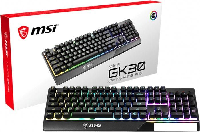 Клавиатура MSI Vigor GK30 (черный)