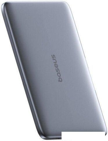 Внешний аккумулятор Baseus PicoGo AM41 Ultra-Slim Magnetic Power Bank 5000mAh (серый)
