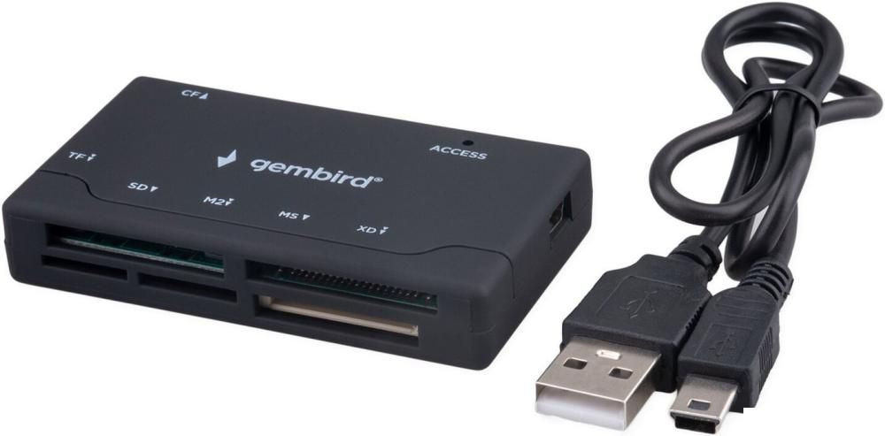 Карт-ридер Gembird FD2-MSD-4