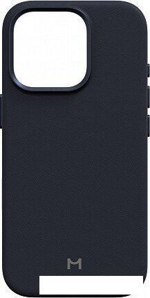 Чехол для телефона Magssory Eco Leather Case Blue для iPhone 16 Pro CLT028b