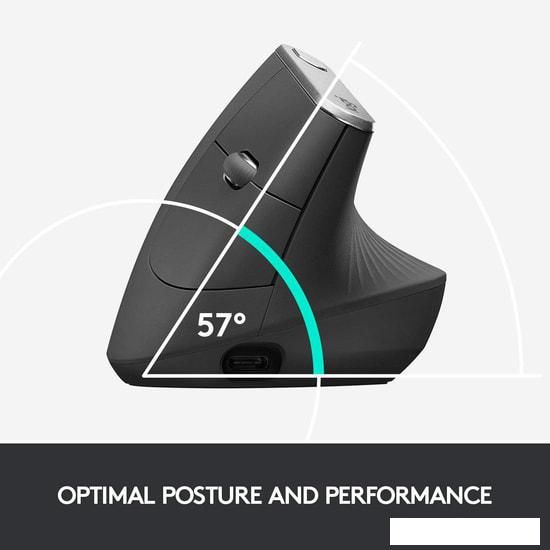 Вертикальная мышь Logitech MX Vertical