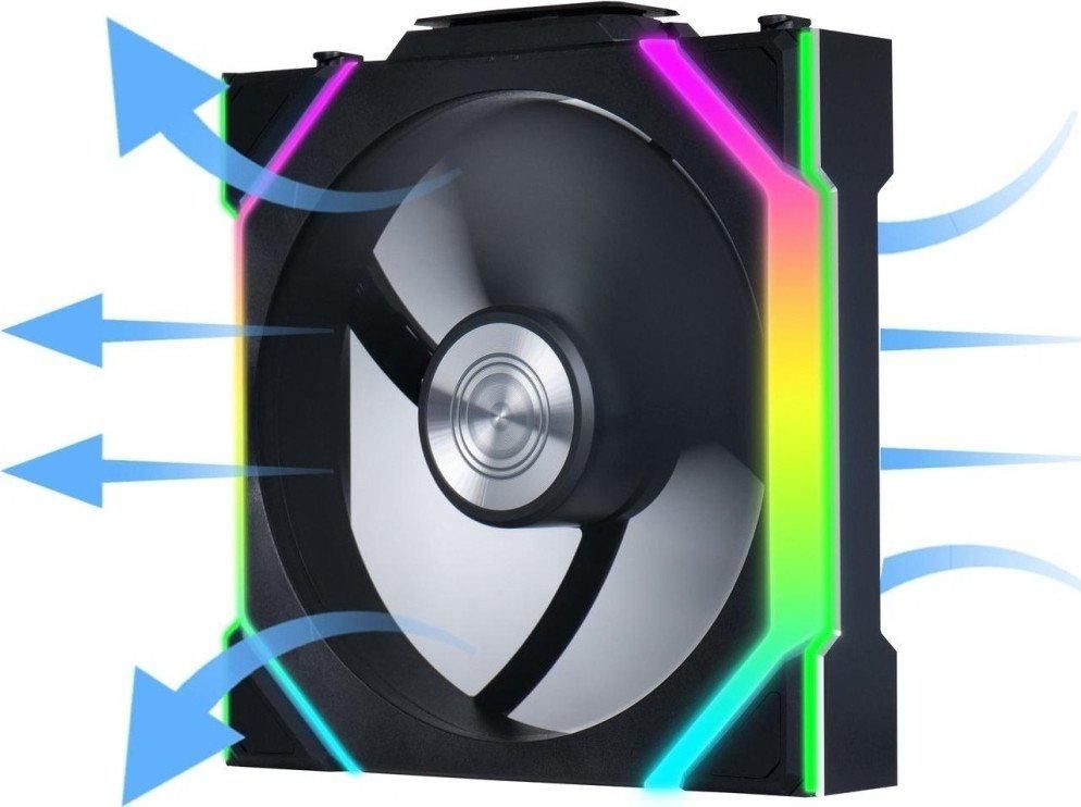 Комплект вентиляторов для корпуса с контроллером Lian Li Uni Fan SL 120 Wireless Reverse G99.12RSL1W3B.R0