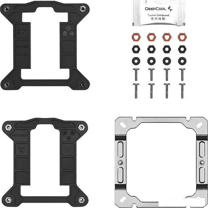 Кулер для процессора DeepCool AG400 R-AG400-BKNNMN-G-1