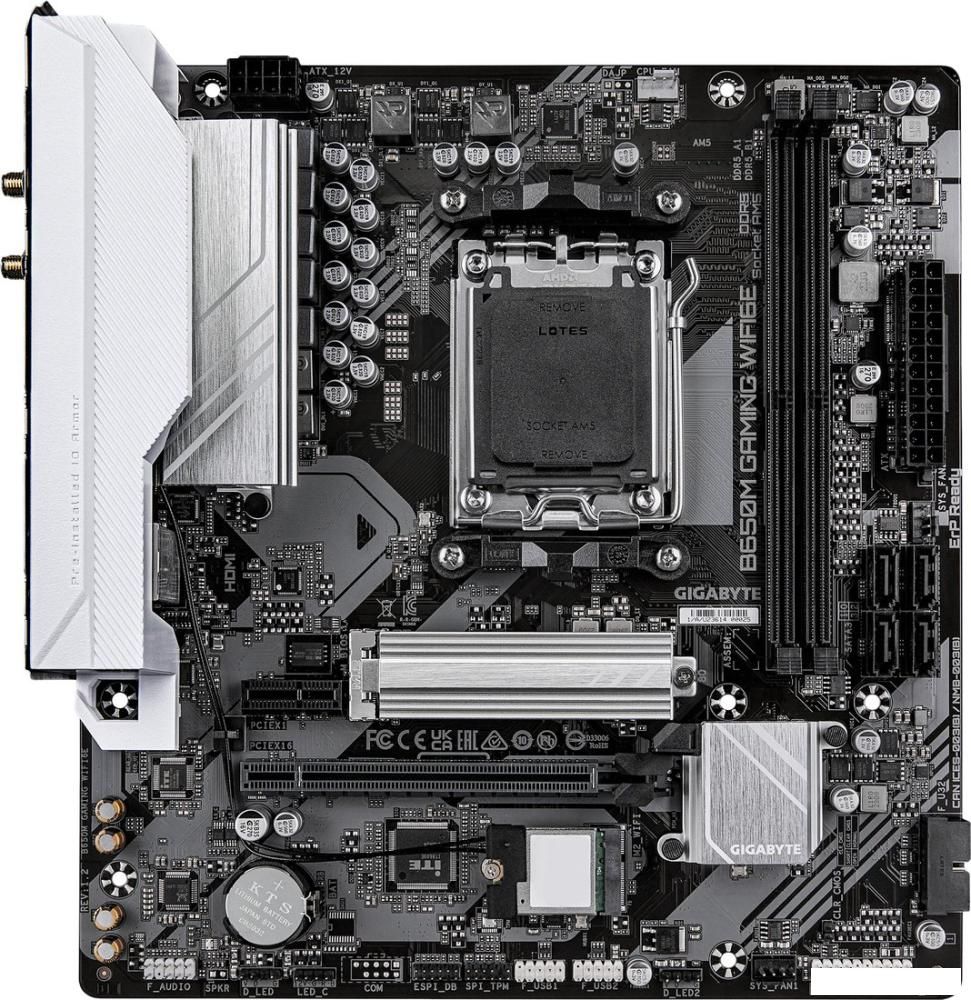 Материнская плата Gigabyte B650M Gaming WiFi6E (rev. 1.2)