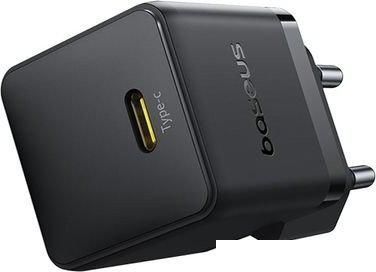 Сетевое зарядное Baseus Palm Fast Charger 1C 30W EU P10111605113-00 (черный)