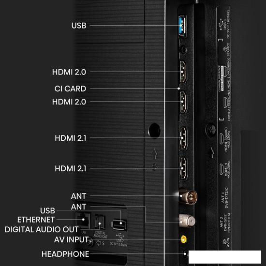 MiniLED телевизор Hisense 75U8KQ