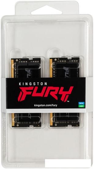 Оперативная память Kingston FURY Impact 2x16ГБ DDR4 SODIMM KF432S20IBK2/32