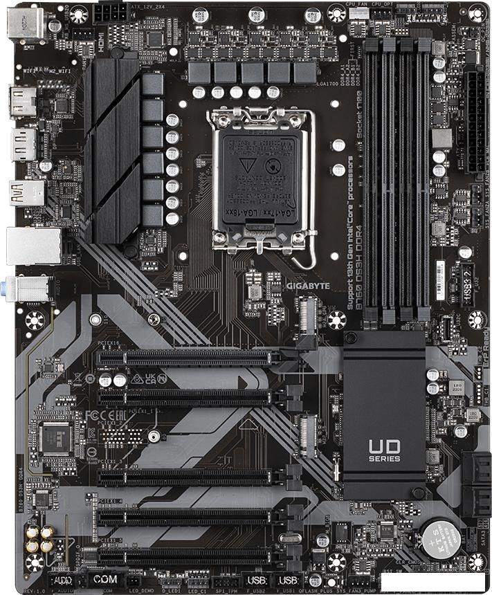 Материнская плата Gigabyte B760 DS3H DDR4 (rev. 1.0)