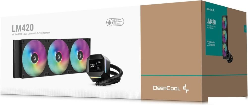 Система жидкостного охлаждения для процессора DeepCool LM420 R-LM420-BKDMMC-1