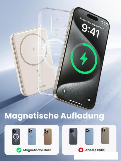 Внешний аккумулятор Ugreen PB560 5000mAh (бежевый)