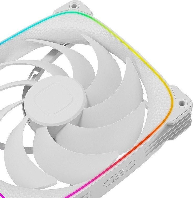 Комплект вентиляторов для корпуса Geometric Future Squama 2503-14 Triple Pack (белый)