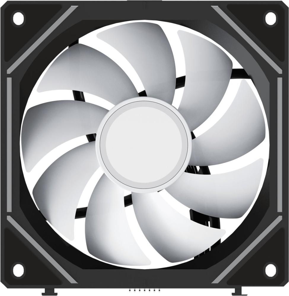 Комплект вентиляторов для корпуса Ocypus Gamma F12 Uni BK ARGB 3IN1