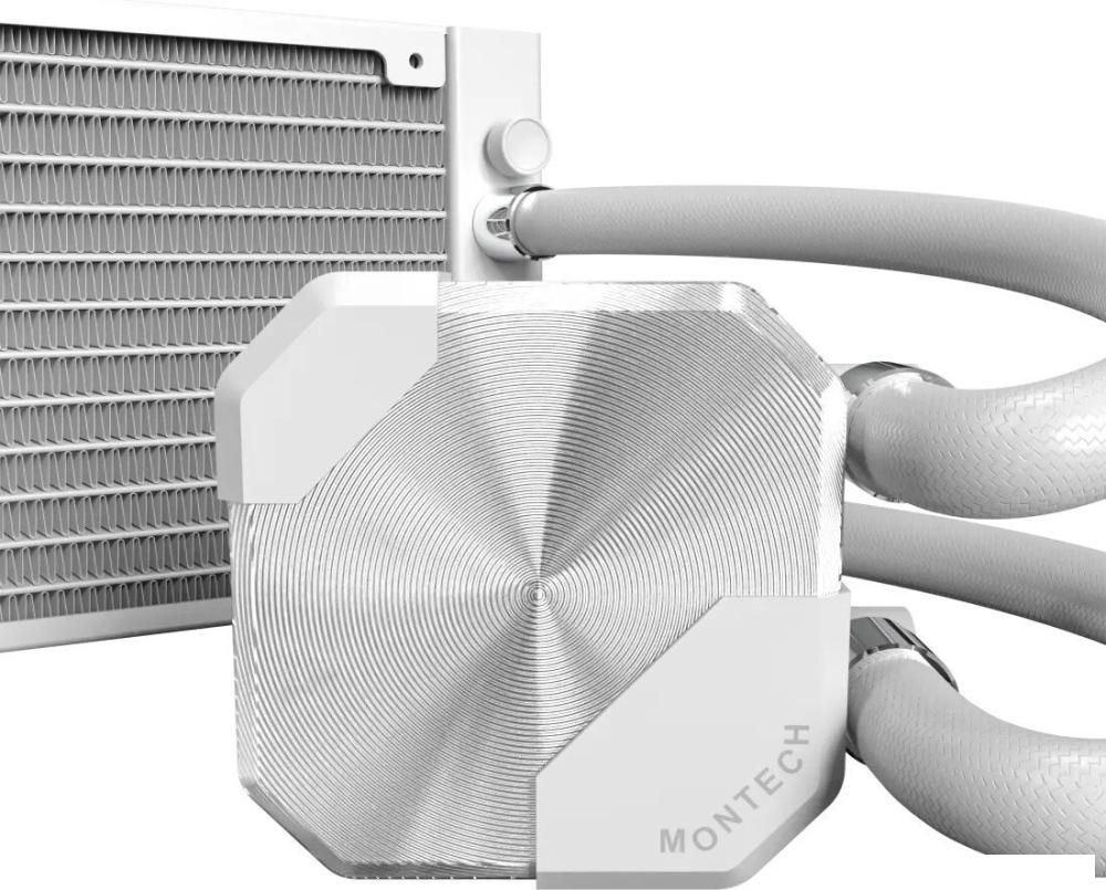 Система жидкостного охлаждения для процессора Montech HyperFlow Silent 360 (белый)