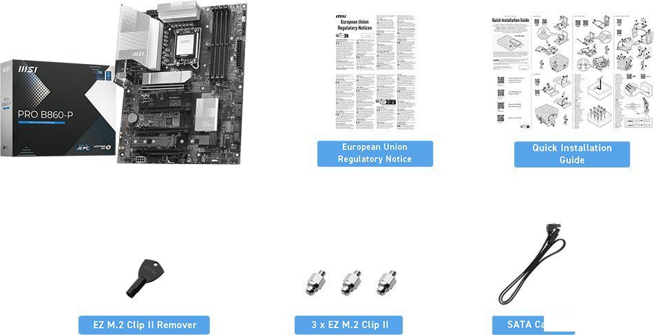 Материнская плата MSI Pro B860-P