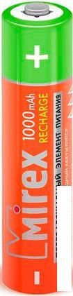Аккумулятор Mirex AAA 1000mAh 2 шт HR03-10-E2