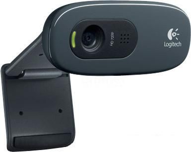 Веб-камера Logitech HD Webcam C270 Black (960-000635)