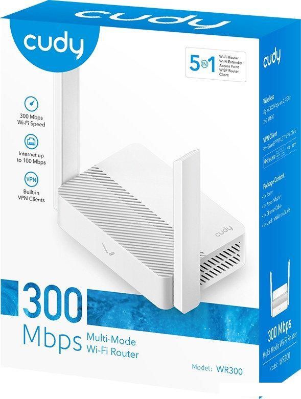 Wi-Fi роутер Cudy WR300 1.0