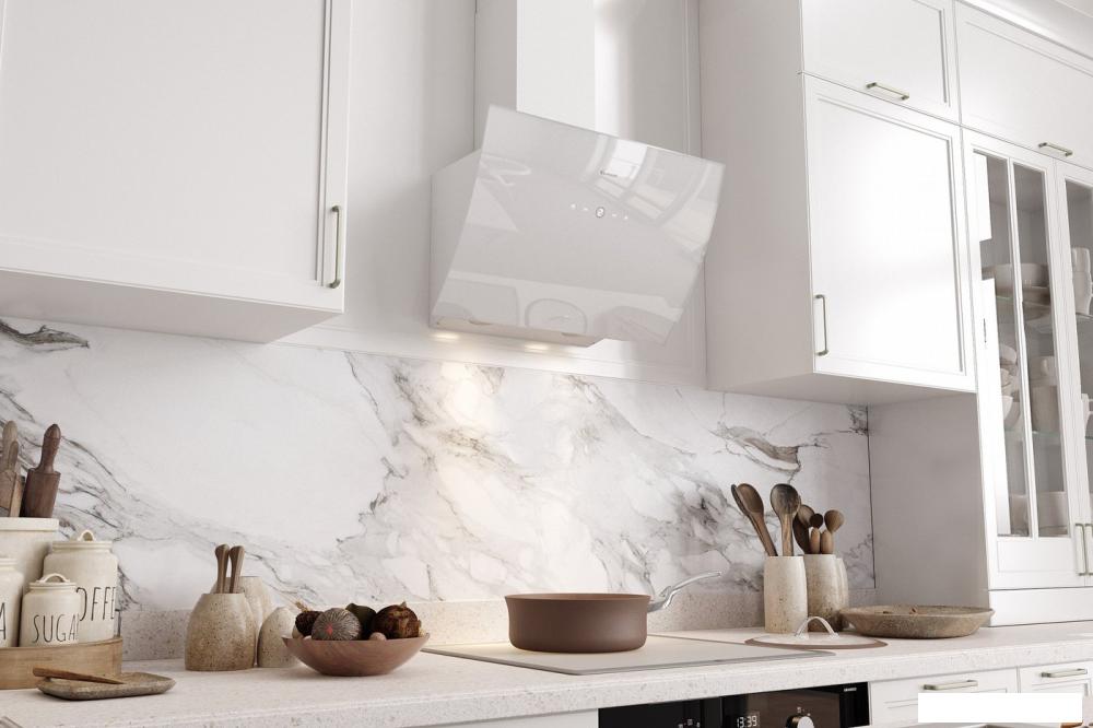 Вытяжки Elikor Wave 60 WH 243080 (белый)