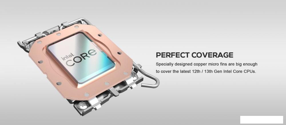 Жидкостное охлаждение для процессора ID-Cooling DashFlow 360 Basic White