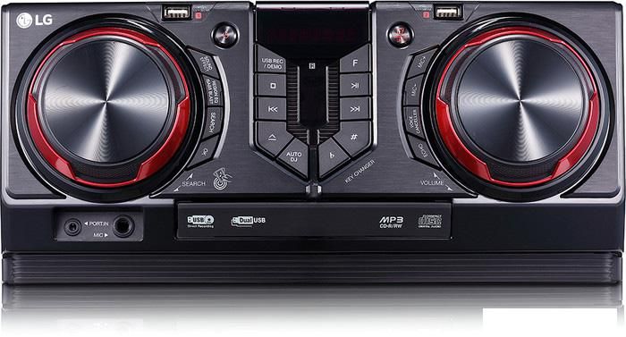 Музыкальный центр LG X-Boom CJ45 (с колонками CJS45F/CJS45W)