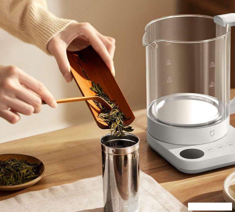 Электрический чайник Xiaomi Mijia Multifunctional Health Pot N1 (с переходником на евровилку)