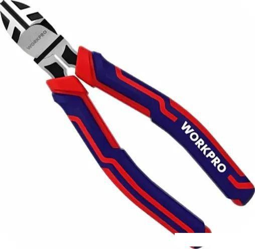 Кусачки боковые (бокорезы) Workpro 180мм WP231104