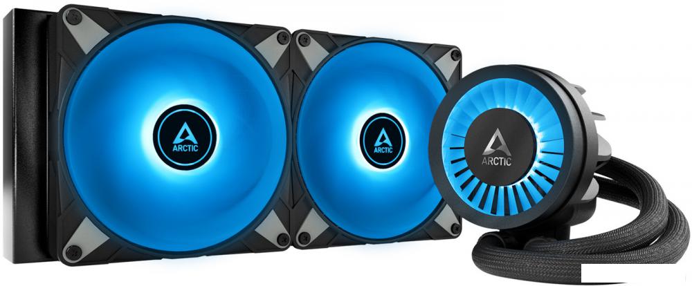 Жидкостное охлаждение для процессора Arctic Liquid Freezer III 280 A-RGB Black ACFRE00143A