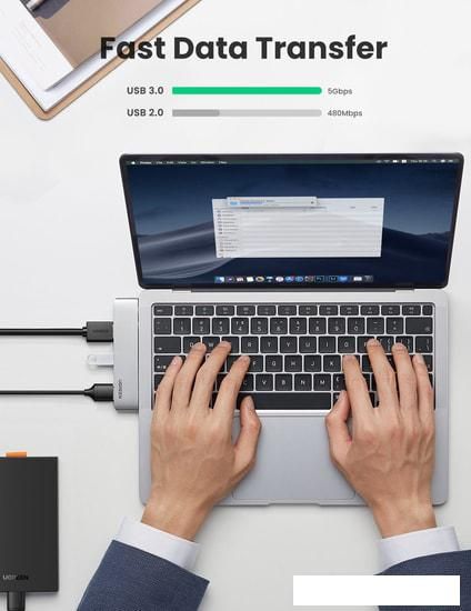 USB-хаб Ugreen CM251 60559