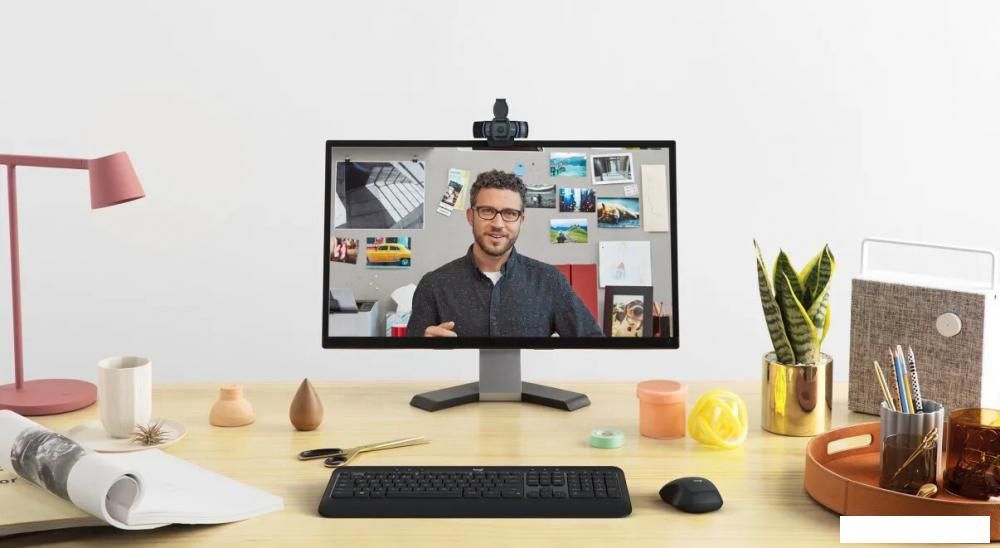 Веб-камера для видеоконференций Logitech C920e