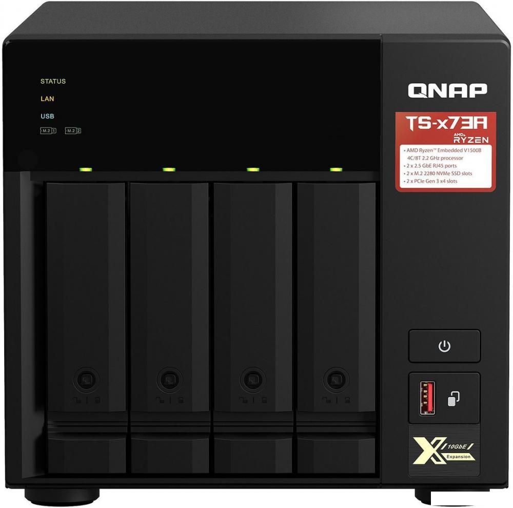 Сетевой накопитель QNAP TS-473A-8G
