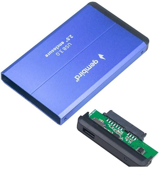 Бокс для накопителей 2.5" Gembird EE2-U3S-2-B