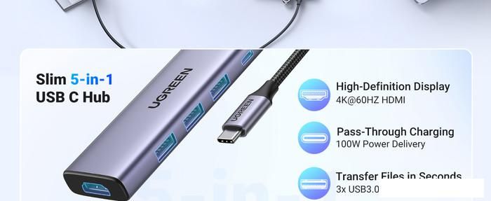 Док-станция Ugreen CM511 15597