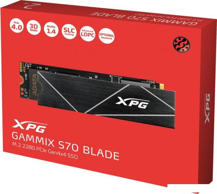 SSD ADATA XPG GAMMIX S70 Blade 8TB AGAMMIXS70B-8000G-CS