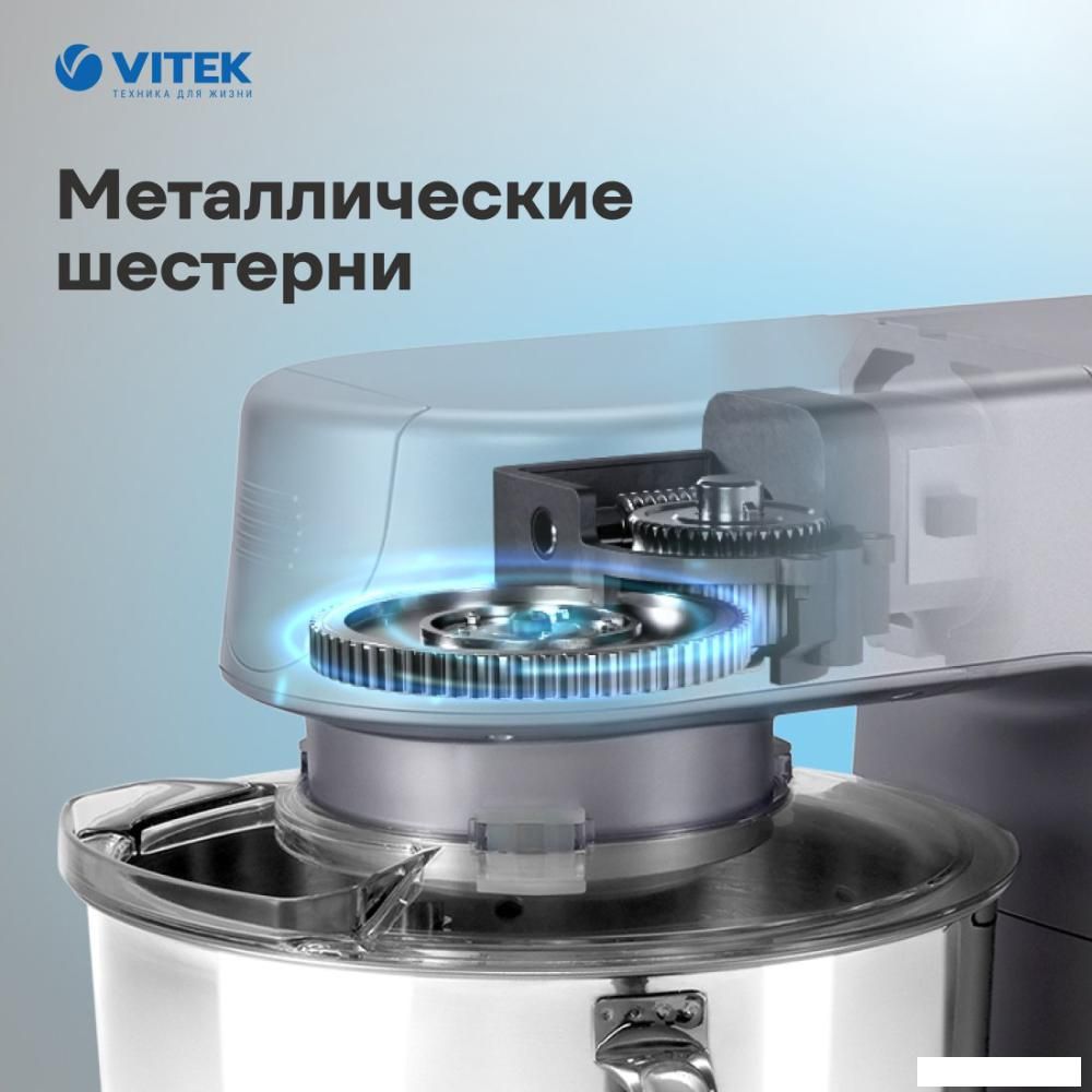 Кухонные комбайны, машины и планетарные миксеры Vitek VT-PM0550
