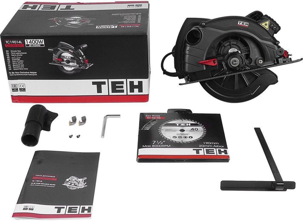 Дисковая (циркулярная) пила TEH TC19014L