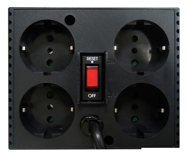 Стабилизатор напряжения Powercom TCA-3000 (черный)