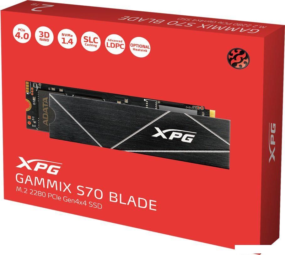 SSD ADATA XPG GAMMIX S70 Blade 4TB AGAMMIXS70B-4T-CS