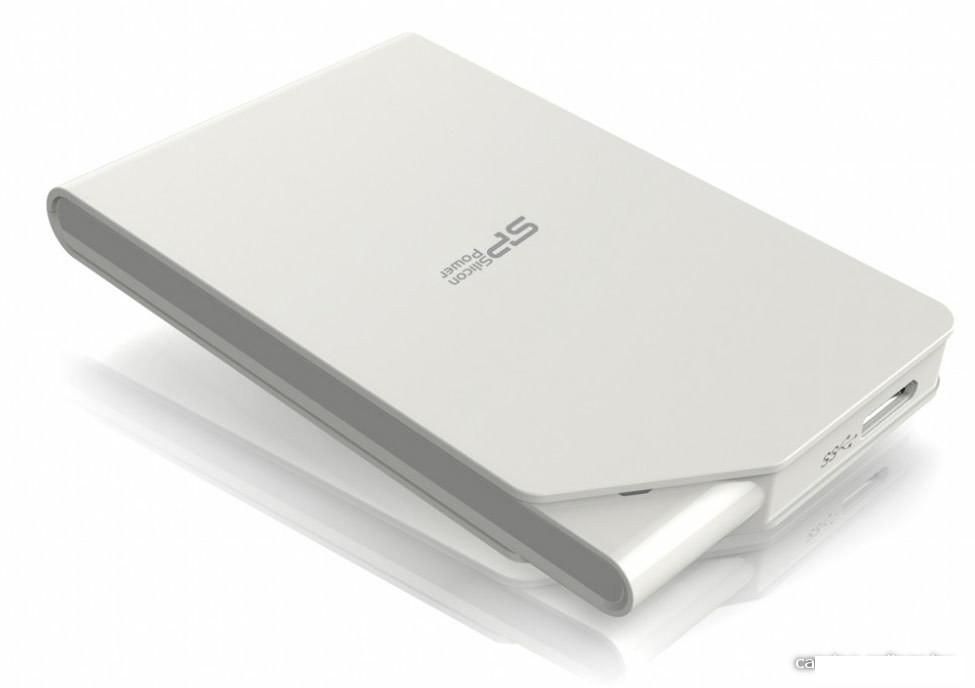 Внешний накопитель Silicon-Power Stream S03 2TB White (SP020TBPHDS03S3W)